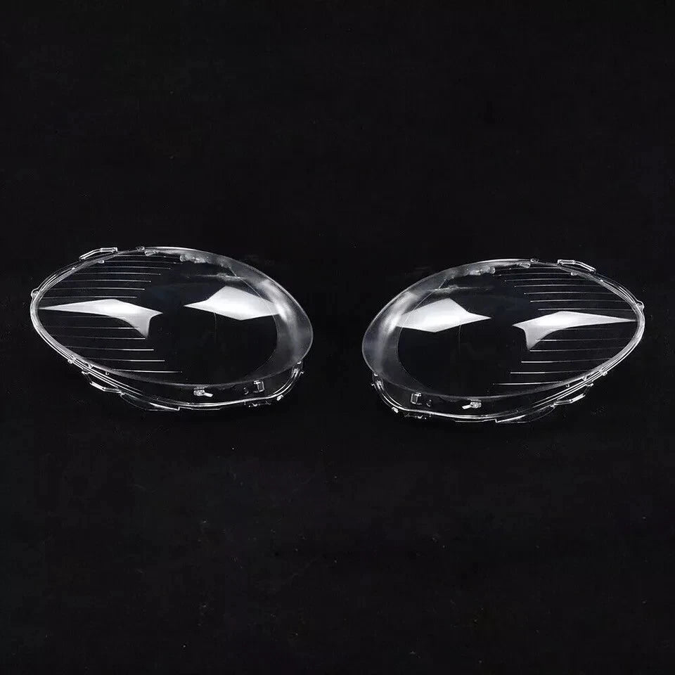 FOR MERCEDES R CLASS W251 2006-2009 PAIR RIGHT LEFT FRONT HEADLIGHT LENS COVER