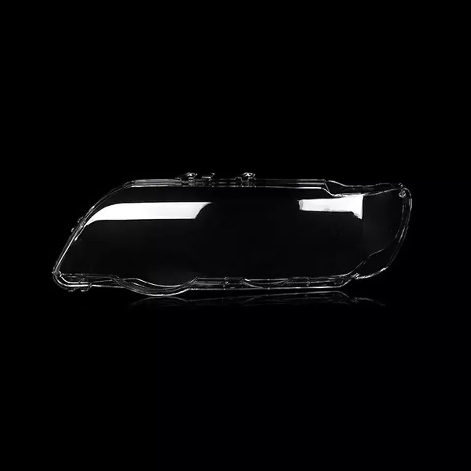 LEFT HEADLIGHT HEADLAMP LENS COVER SHELL REPLACEMENT FOR BMW X5 E53 2000-2003
