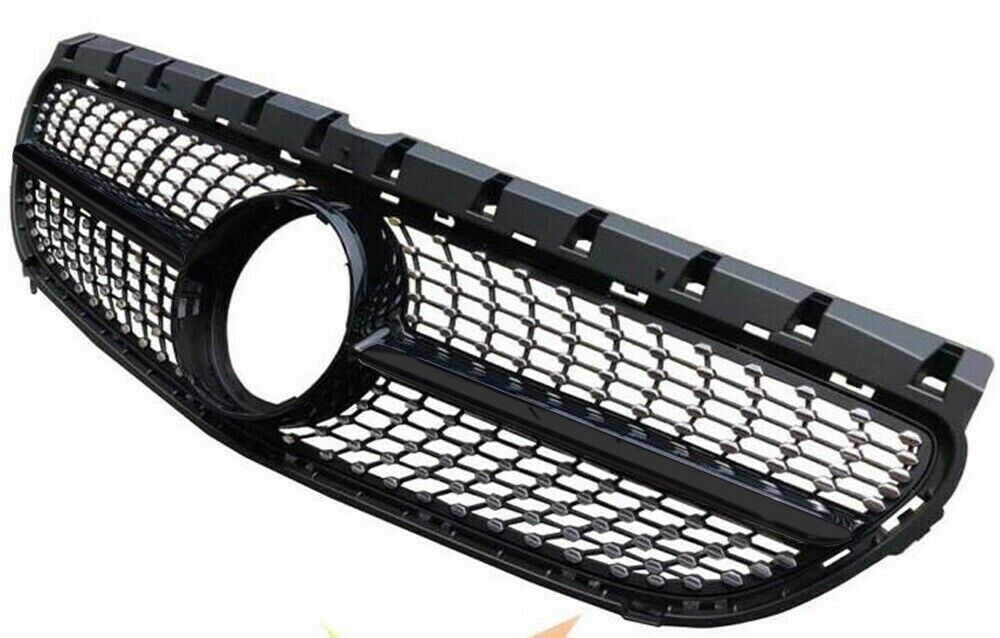 FOR MERCEDES BENZ B CLASS W246 BUMPER SPORT GRILLE 2015-2018 FACELIFT DIAMOND