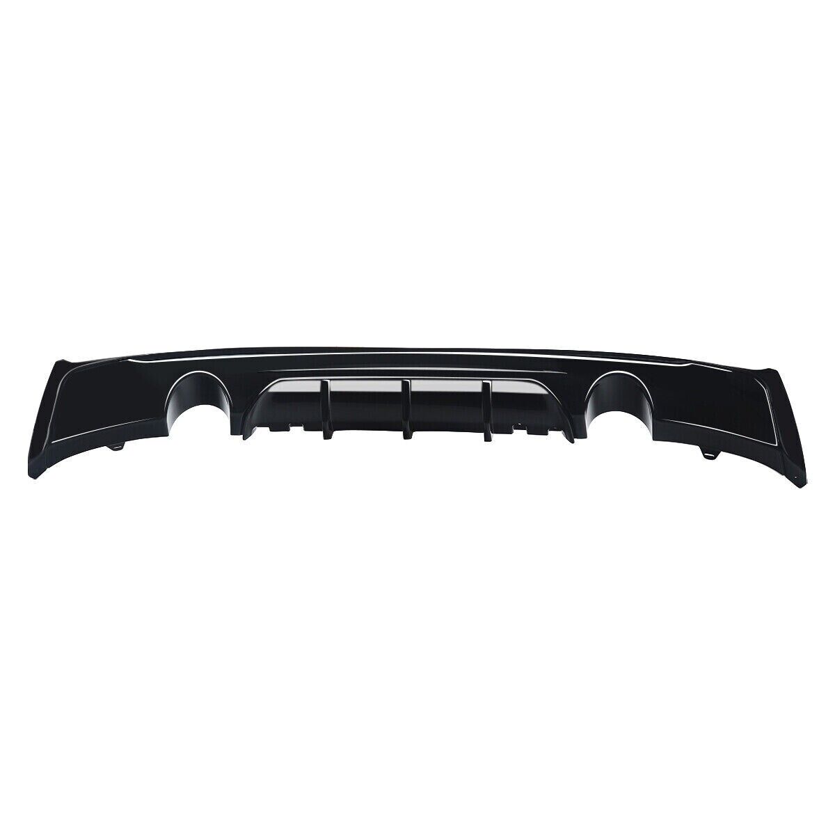 FOR BMW 2 SERIES F22 F23 REAR DIFFUSER M235i M240i LOOK GLOSS BLACK 2014-2021