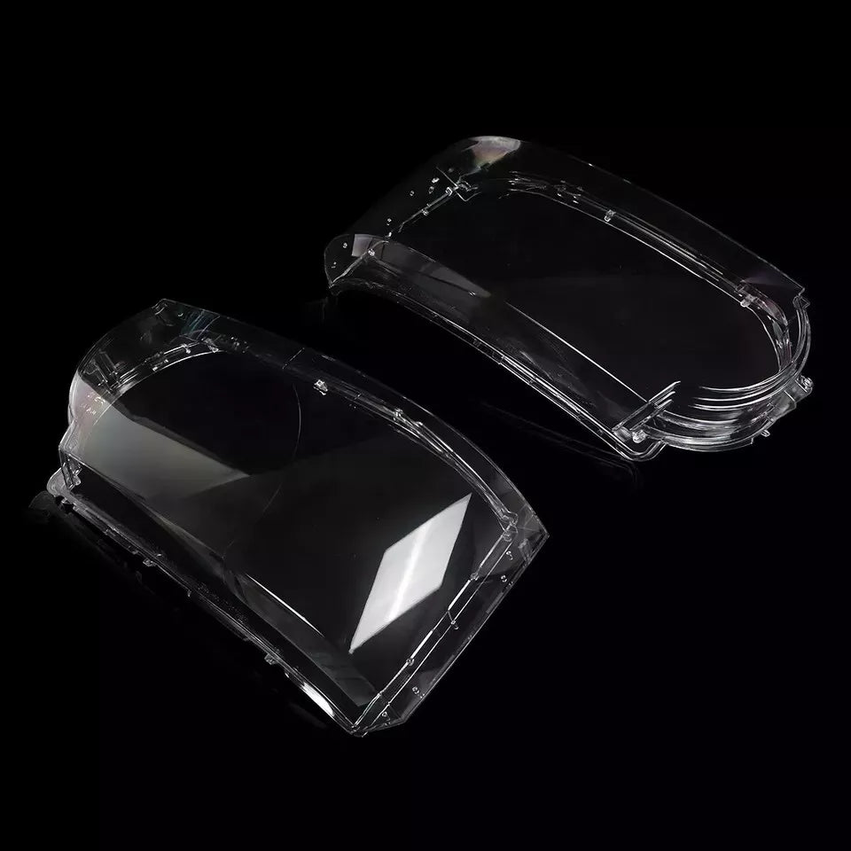 PAIR LEFT RIGHT HEAD LIGHT LENS COVER LAMP FOR RANGE ROVER VOGUE L322 2010-2012