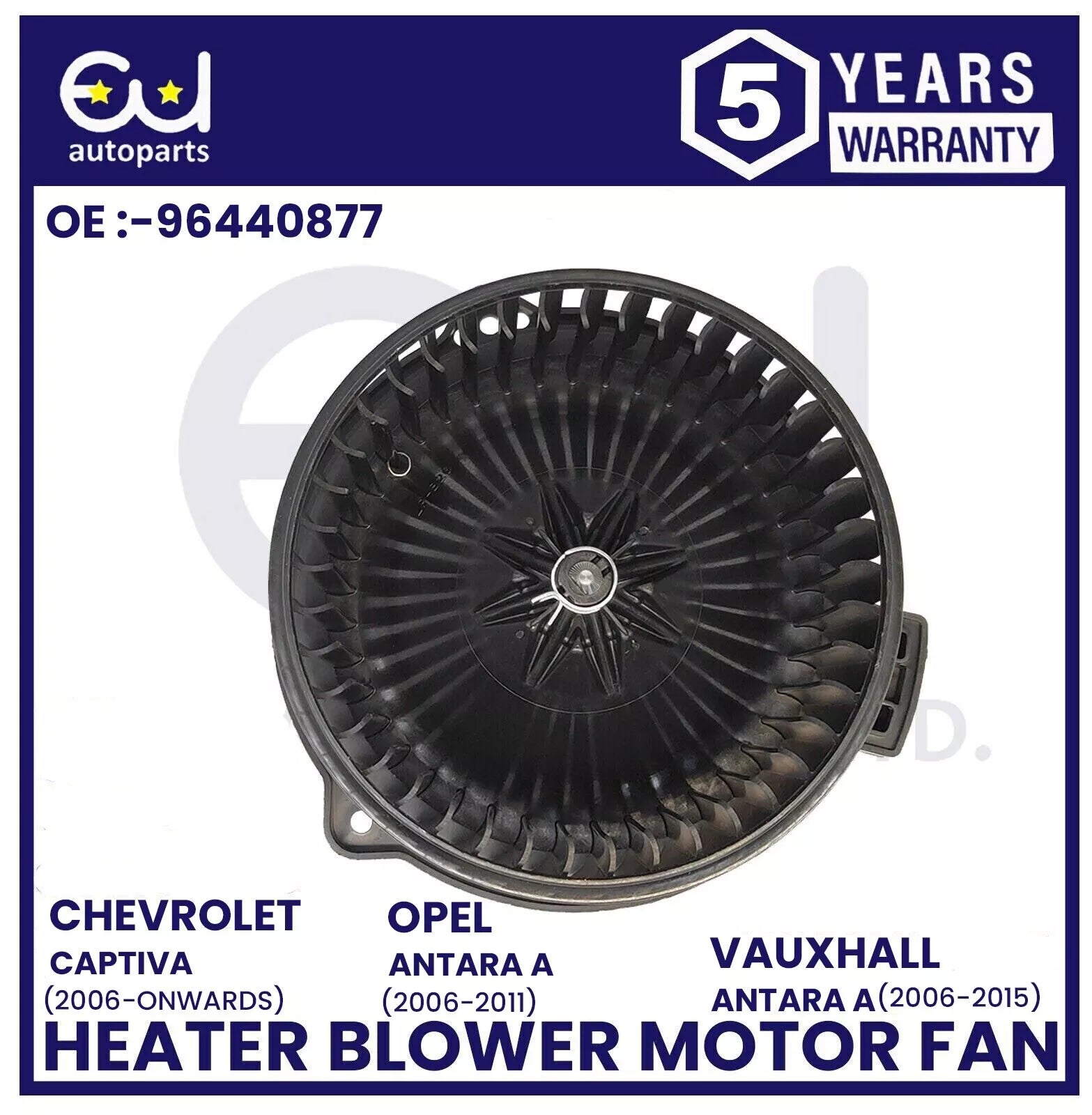 HEATER BLOWER MOTOR FAN FOR OPEL VAUXHALL ANTARA A L07 CHEVROLET CAPTIVA RHD