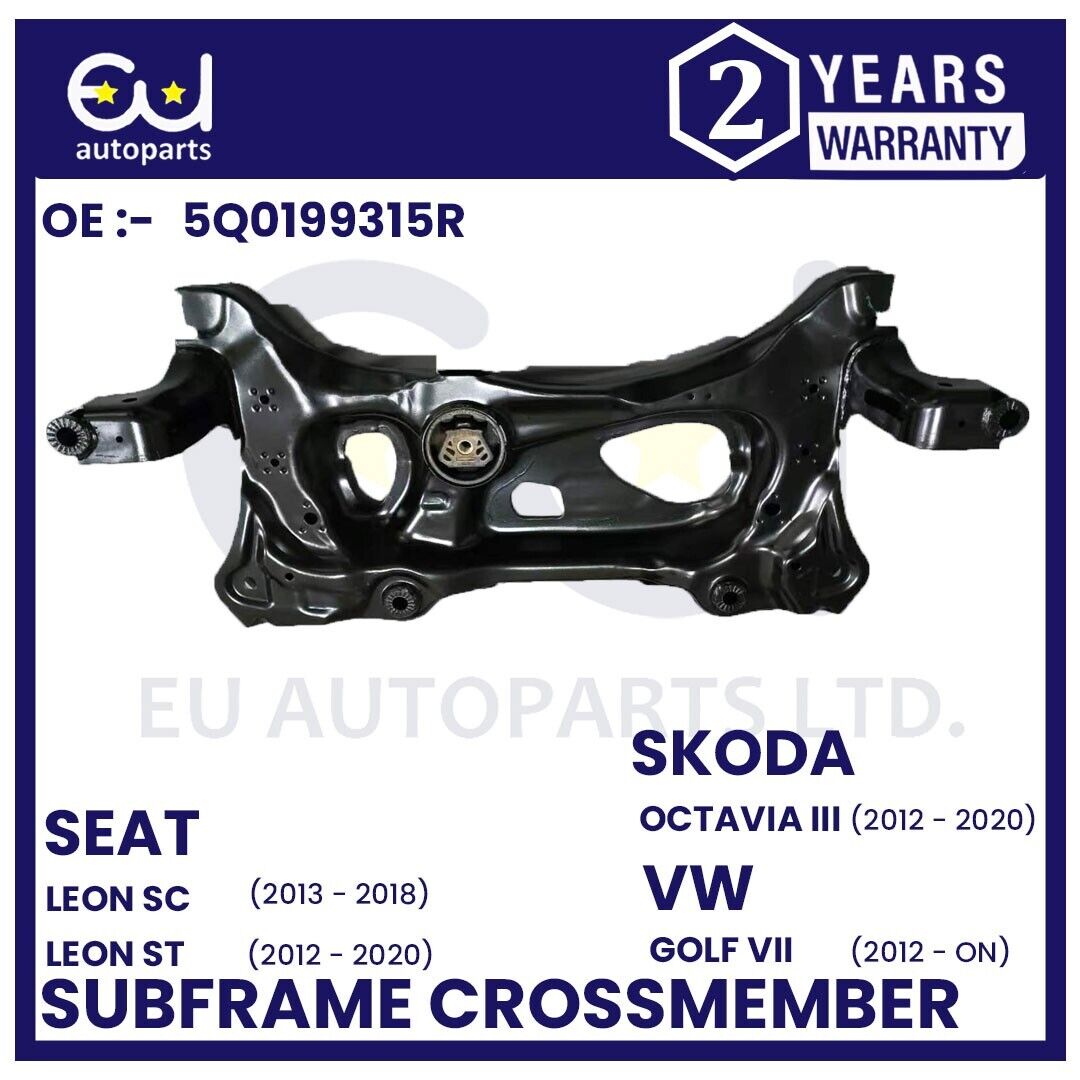FRONT AXLE SUBFRAME CROSSMEMBER FOR SEAT LEON SKODA OCTAVIA MKIII VW GOLF MK 7