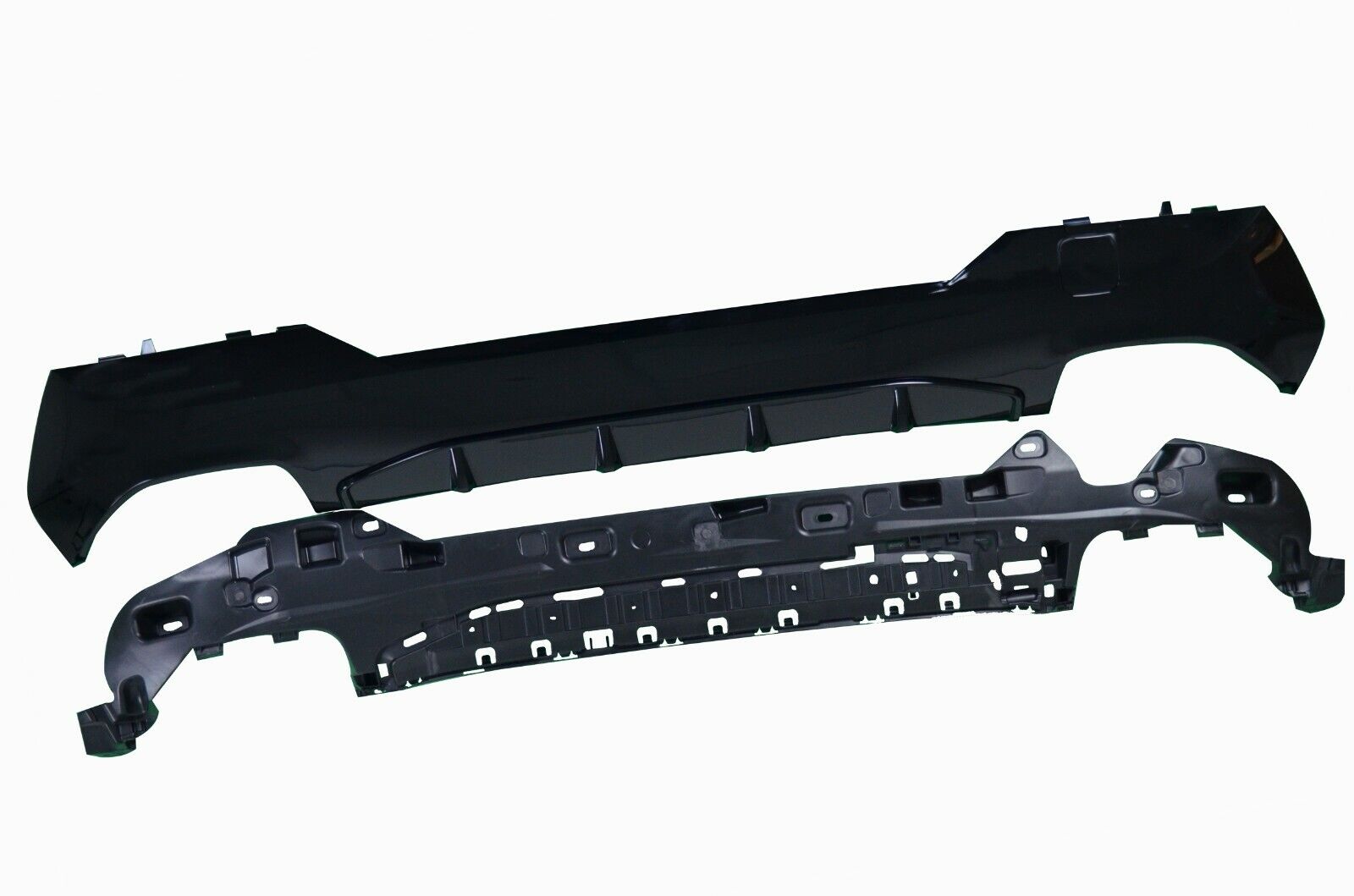 FOR BMW 4 SERIES G22 440I LOOK M PERFORMANCE REAR DIFFUSER SPLITTER VALANCE 20+