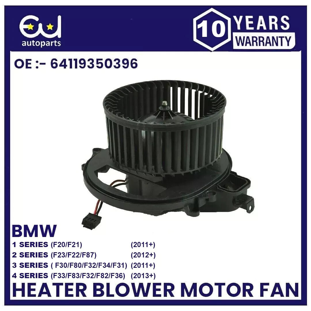 HEATER BLOWER MOTOR FAN FOR BMW 1 2 3 4 SERIES F20 F21 F22 F87 F80 F30 F32 F36