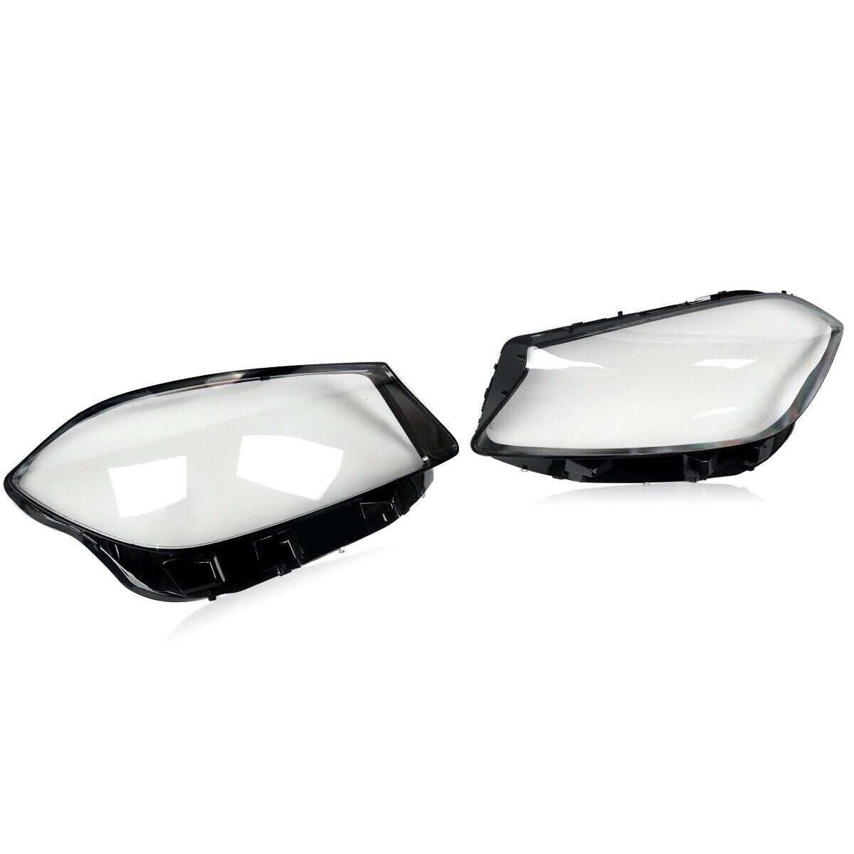 LEFT RIGHT HEADLIGHT LAMP LENS COVER SHELL FOR MERCEDES-BENZ A-CLASS W176 16-18