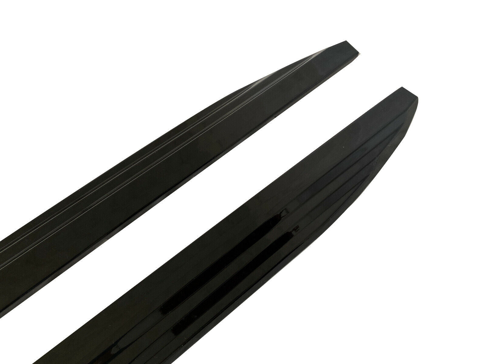 FOR BMW X5 F15 X6 F16 M SPORT SIDE SKIRTS EXTENSION BLADES LIP GLOSS BLACK 13-18