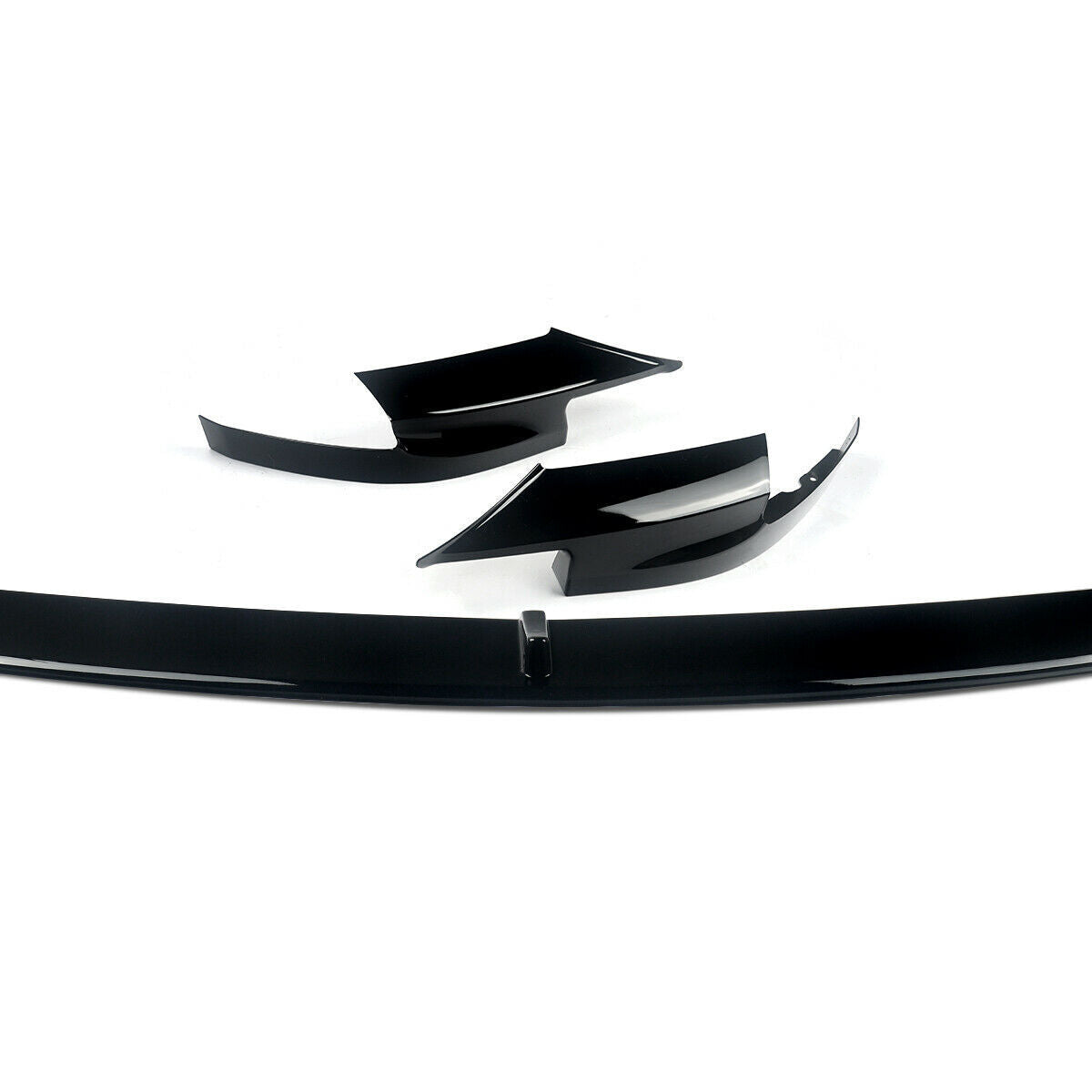 FOR BMW F10 M5 FRONT BUMPER SPLITTER LIP SPOILER GLOSS BLACK 2010-2016