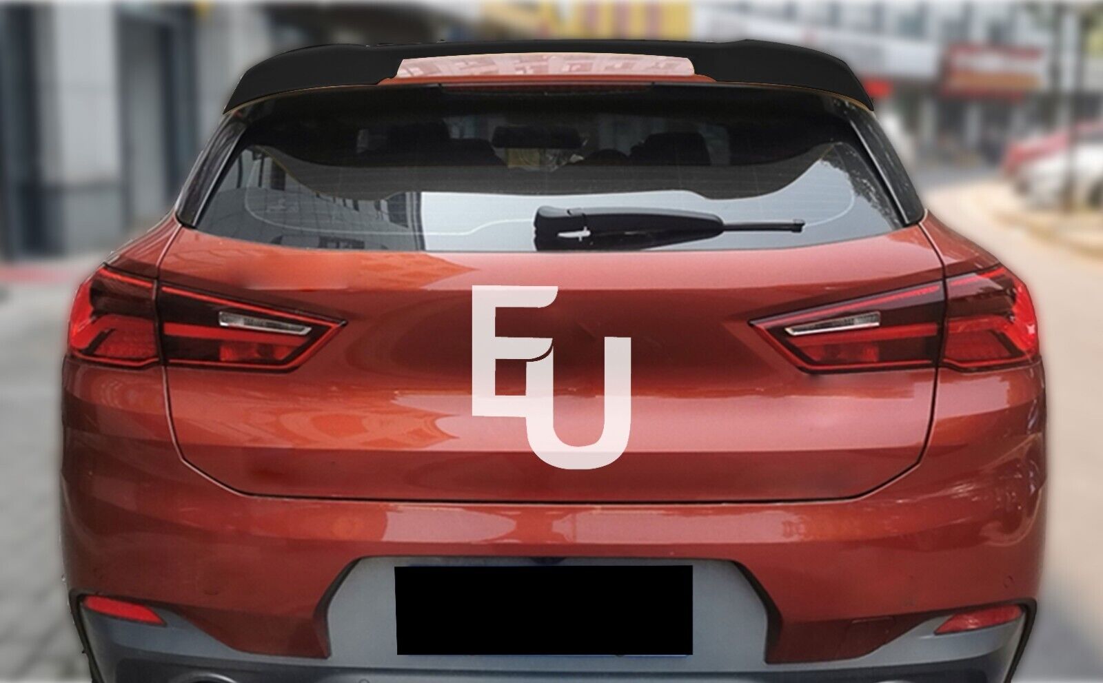 FOR BMW X2 F39 X2M M35I GLOSS BLACK REAR ROOF SPOILER BOOT WING LIP BODY KIT 17+