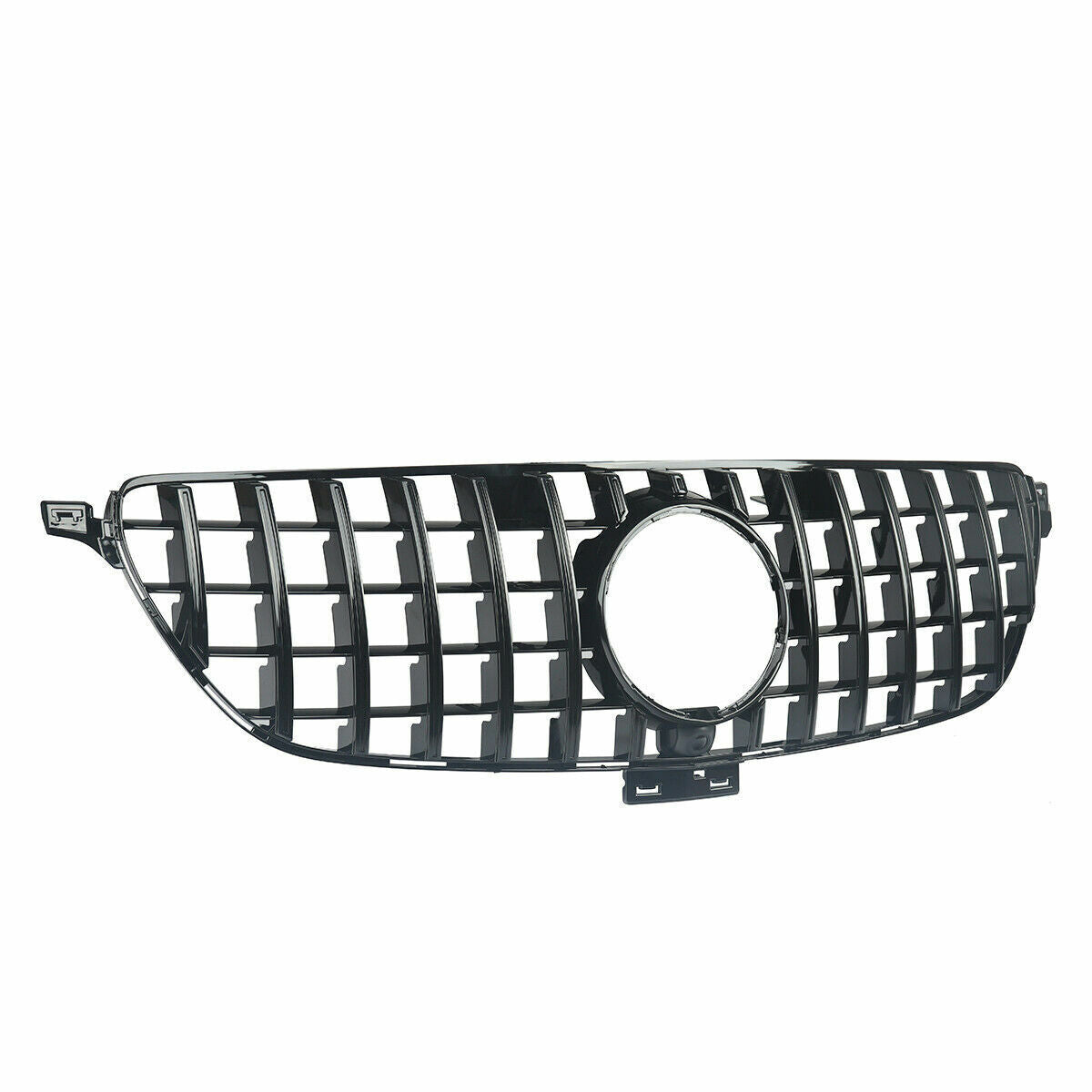 FOR MERCEDES GLE CLASS C292 COUPE FRONT GRILLE GRILL GT STYLE GLOSS BLACK 2015+