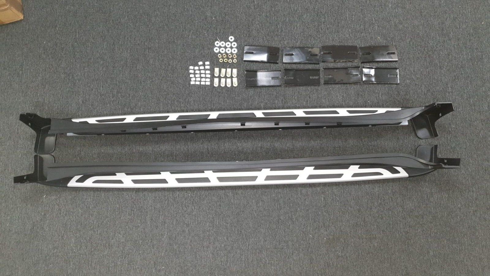 SIDE STEPS ALUMINIUM RUNNING BOARD FOOT RAIL FIXED FOR KIA SPORTAGE MK4 QL 17-22