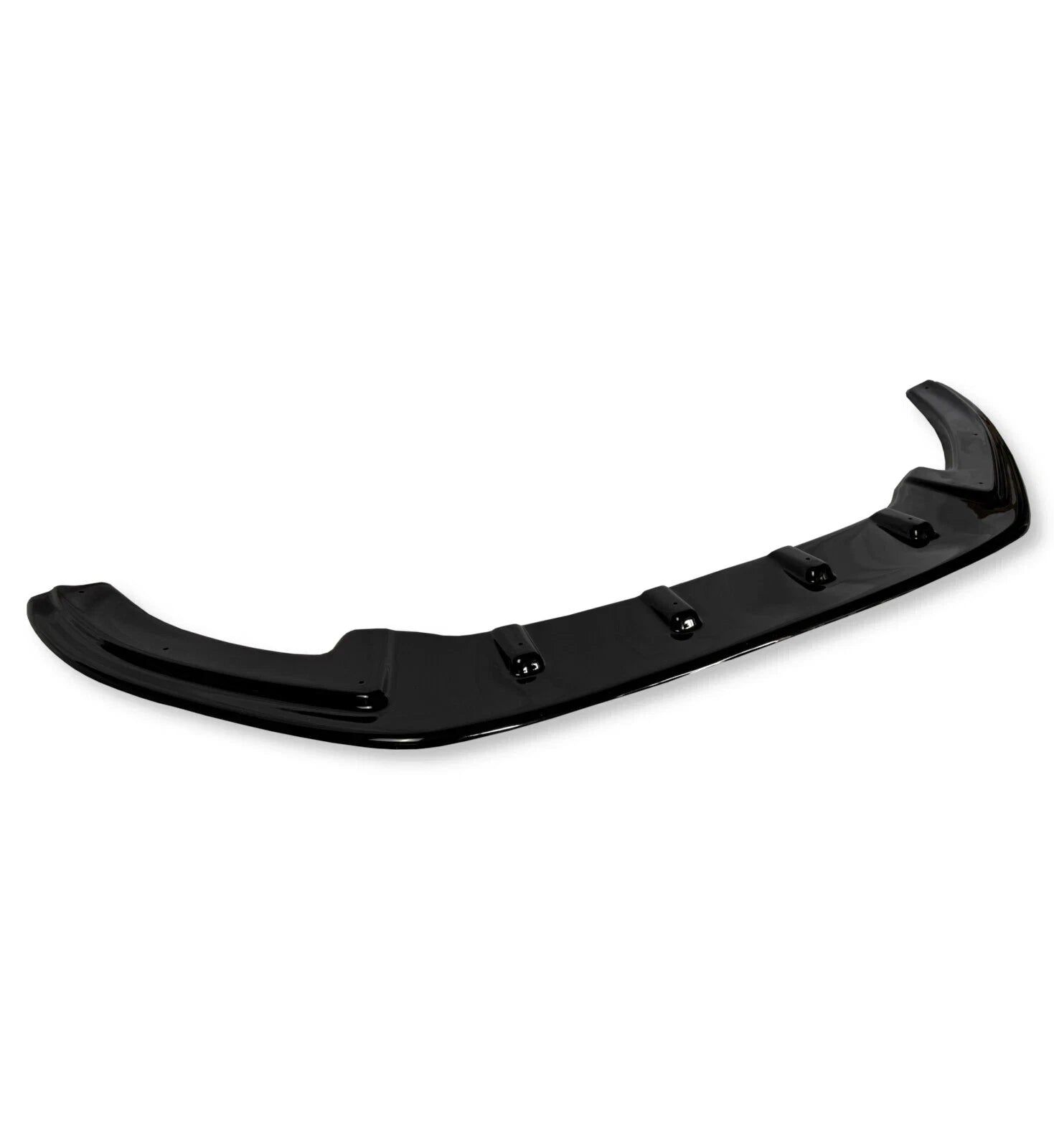 FOR VW CADDY MK3 FACELIFT FRONT SPLITTER LIP SPOILER GLOSS BLACK 2010-2015