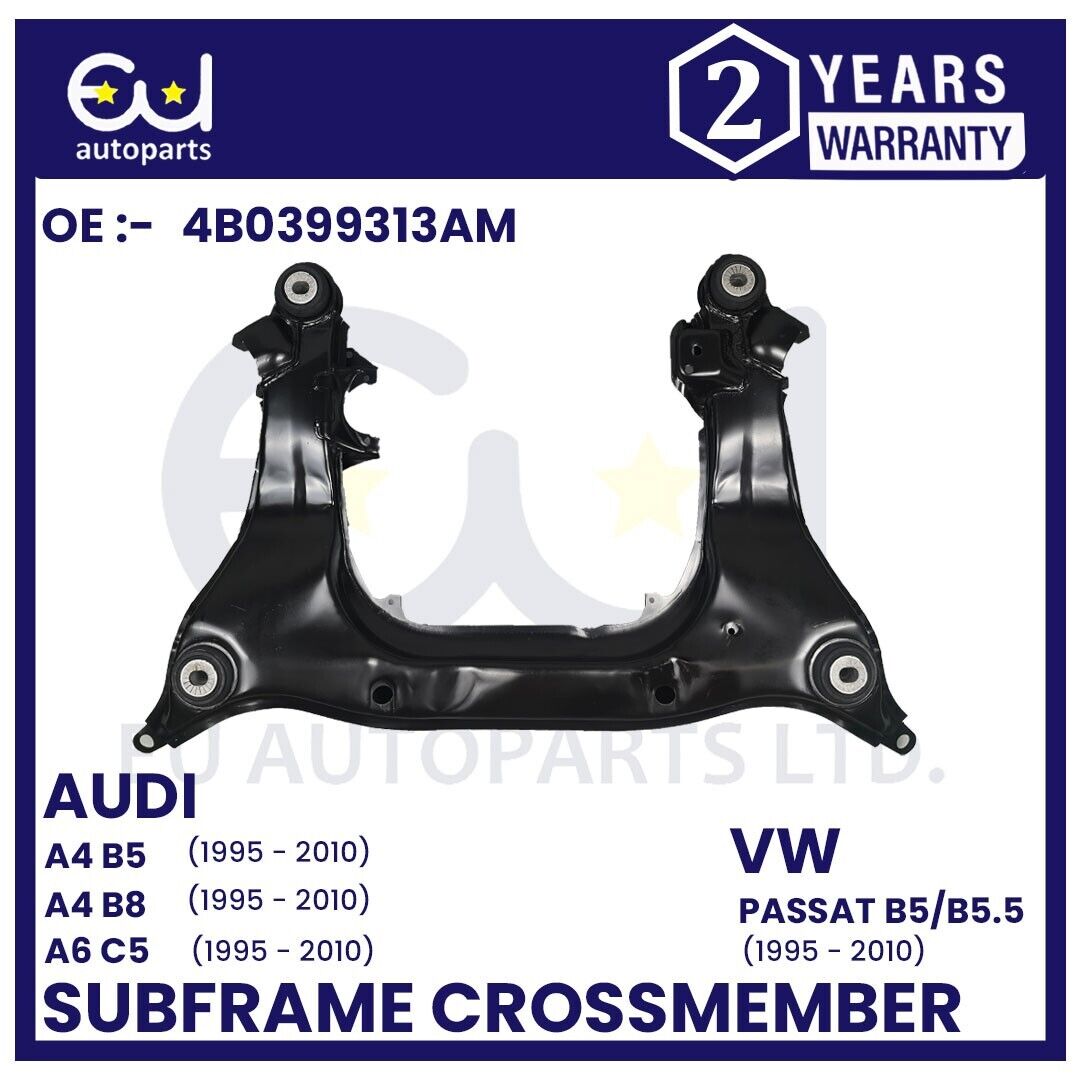 FRONT SUBFRAME CROSSMEMBER FOR AUDI A4 B5 A6 C5 VW PASSAT AUTOMATIC & 6SP MANUAL