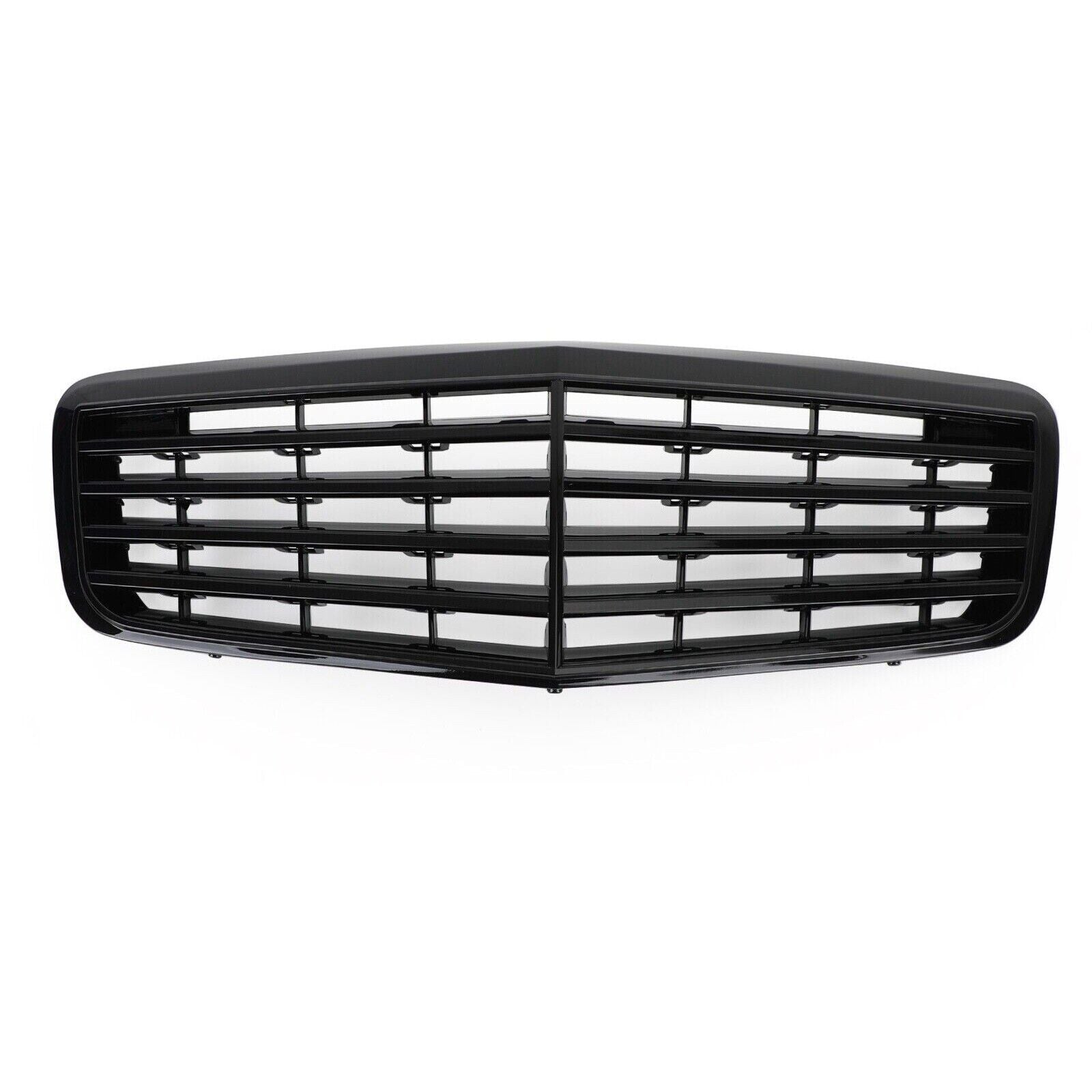 FRONT BUMPER GRILLE GRILL FOR MERCEDES E CLASS W211 S211 E320 E350 E55 AMG BLACK