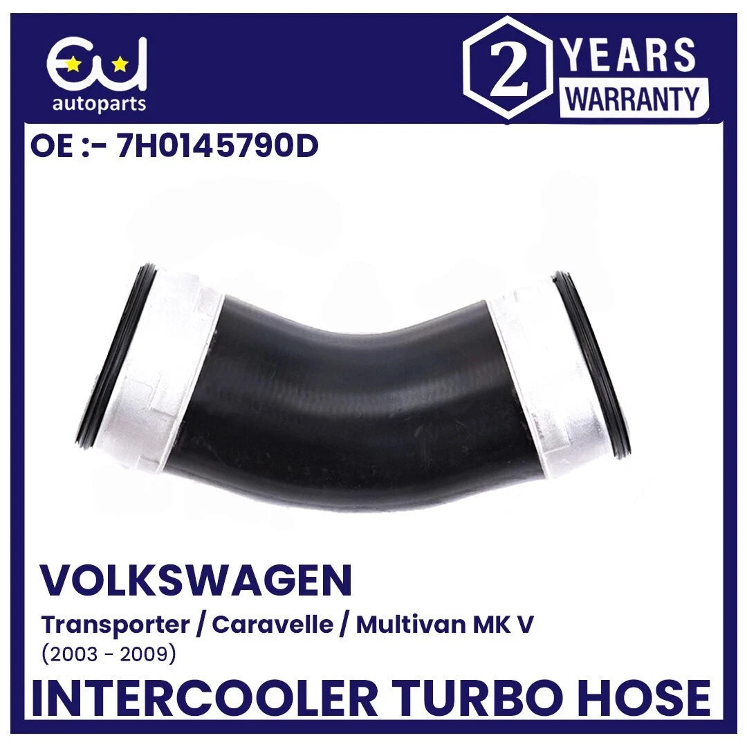 TURBO INTERCOOLER HOSE PIPE FOR VW T5 TRANSPORTER 1.9 TDI 2.5 TDI 7H0145790D