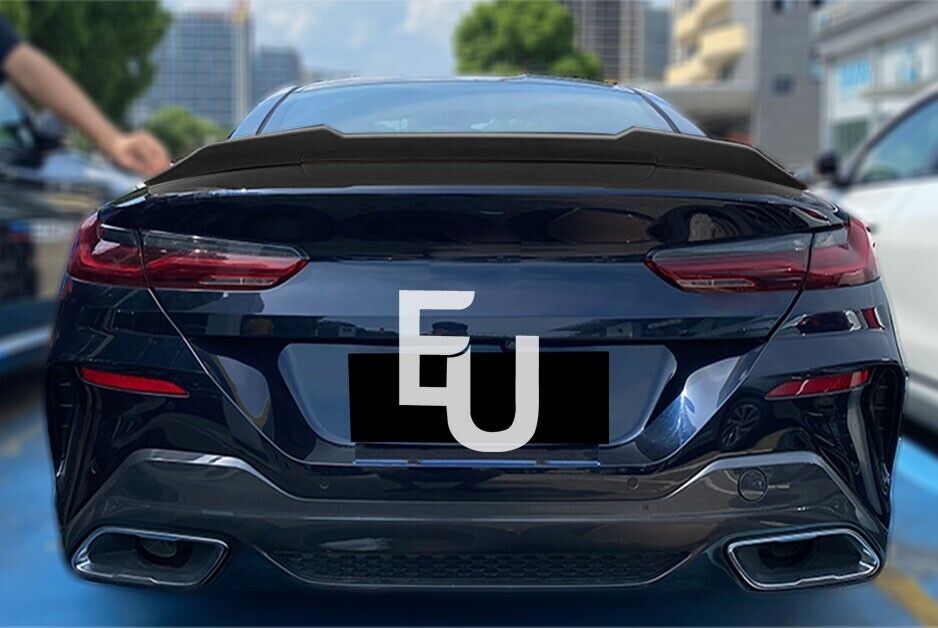 REAR BOOT TRUNK SPOILER LIP WING PSM FOR BMW 8 SERIES G15 F92 M8 18+ GLOSS BLACK