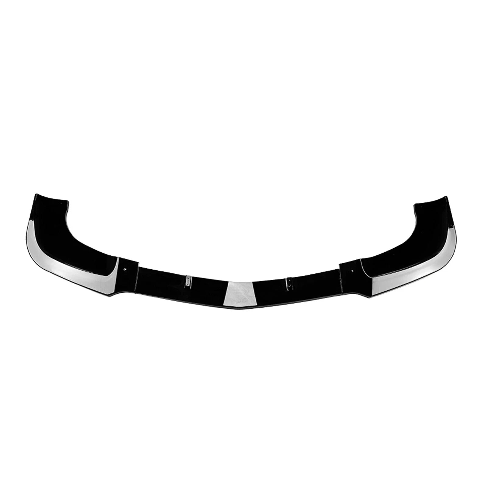 FOR MERCEDES BENZ E W207 C207 AMG LINE FRONT SPLITTER LIP GLOSS BLACK 2009-2013