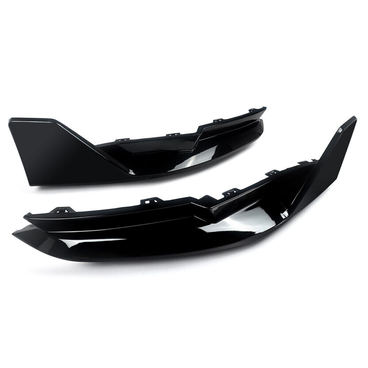 FOR BMW G82 G83 M4 G80 M3 REAR BUMPER SIDE DIFFUSER CORNER COVER LIP GLOSS BLACK