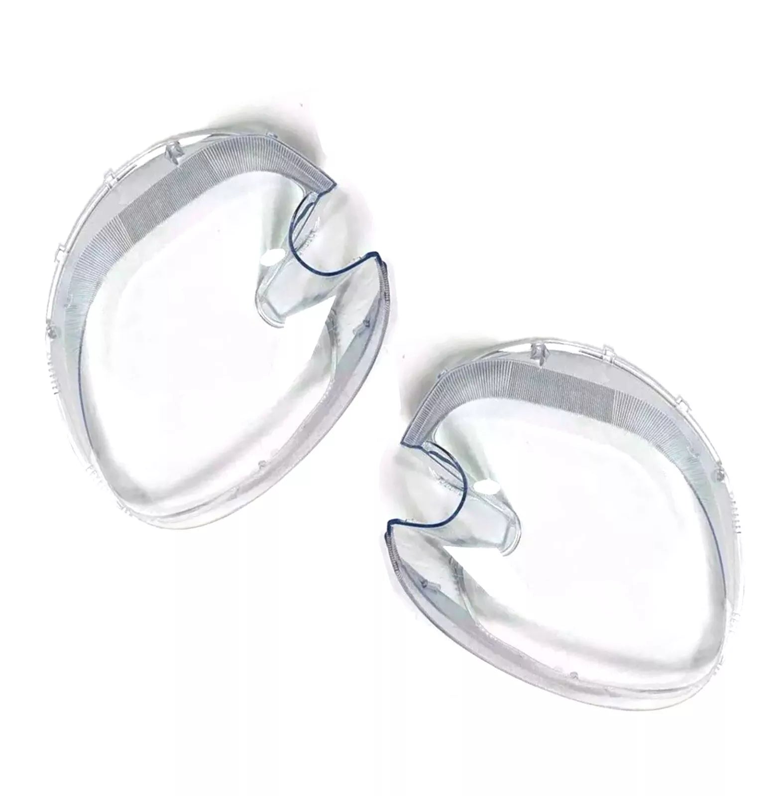 FOR BMW MINI R60 COOPER COUNTRYMAN 2014-16 PAIR L+R HEADLIGHT LENS CLEAR COVER