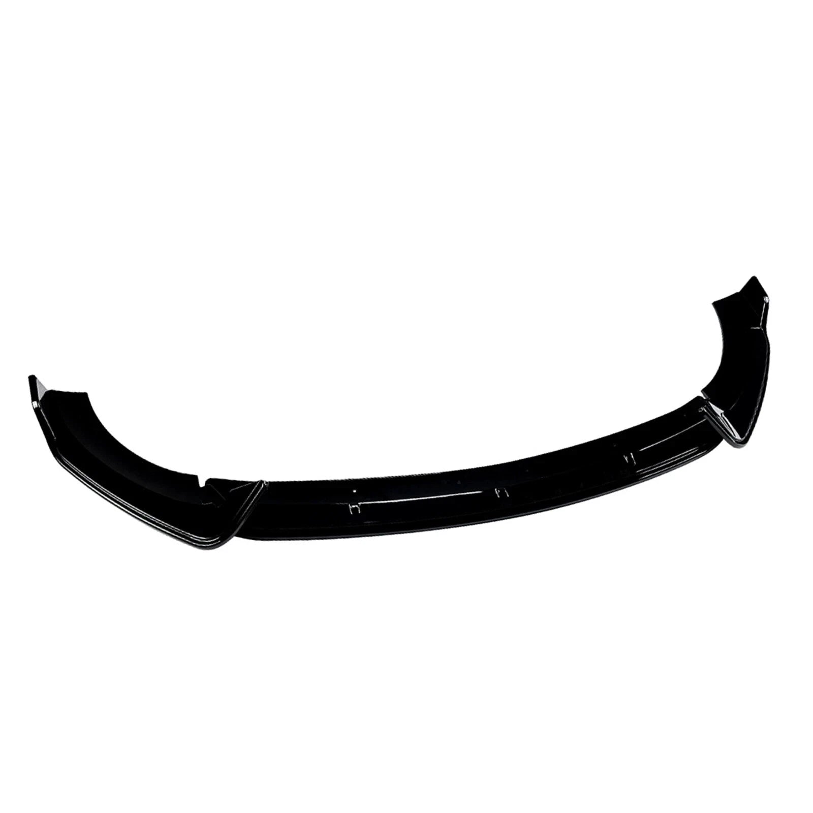 FOR BENZ CLE C236 3X FRONT BUMPER SPOILER LIP SPLITTER KIT GLOSS BLACK 24-25