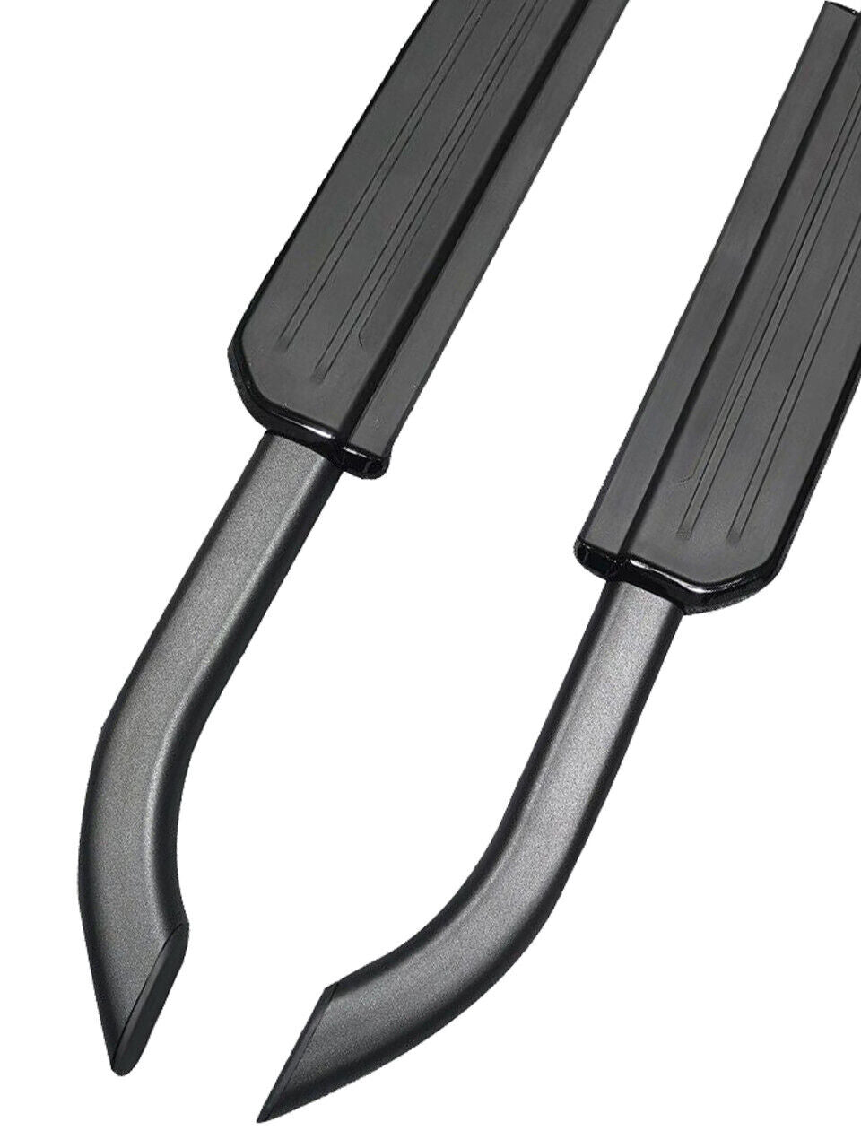 FOR LAND ROVER DEFENDER 90 L663 RUNNING BOARD SIDE STEPS BLACK EDITION 2020+