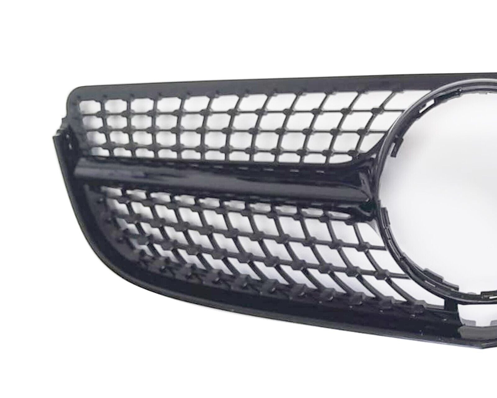 FOR MERCEDES E CLASS COUPE CABRIOLET W207 14-17 FRONT GRILL GRILLE BLACK DIAMOND