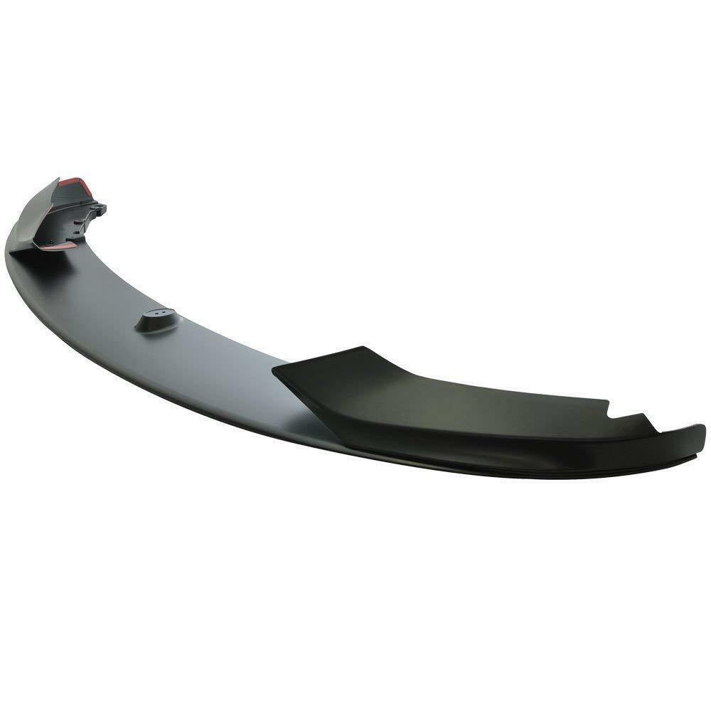 M SPORT FRONT BUMPER SPLITTER LIP FOR BMW 4 SERIES F32 F33 F36 MATTE BLACK 13-20