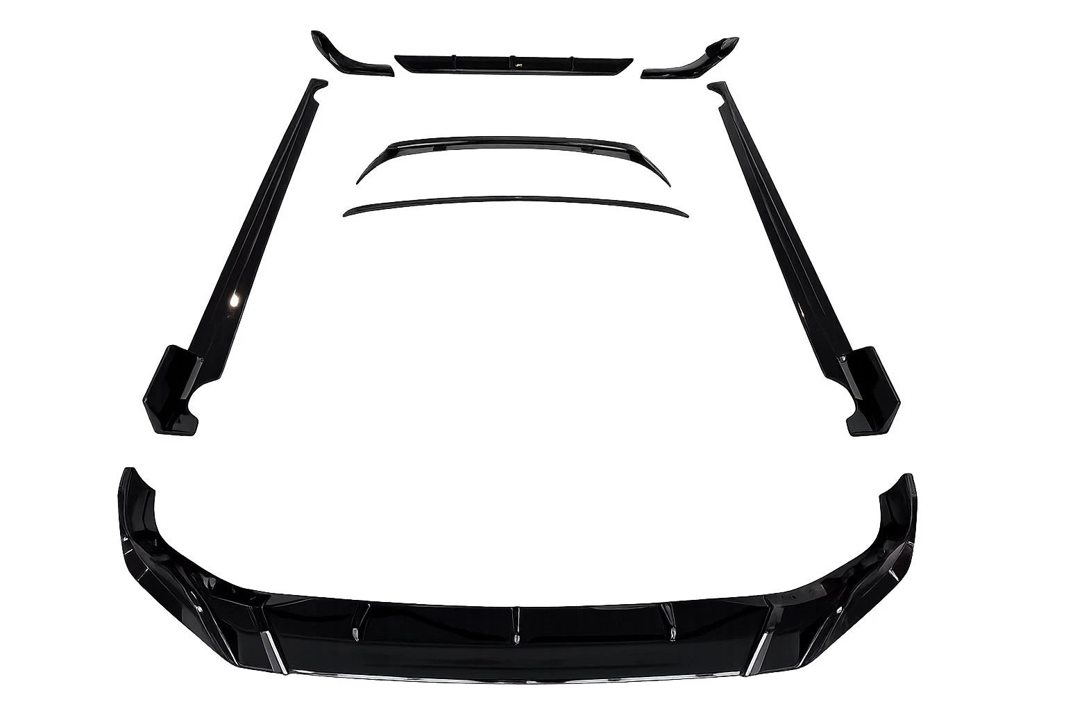 FOR BMW X7 G07 LCI BODYKIT BODY KIT FRONT SPLITTER REAR DIFFUSER SKIRT 2023+