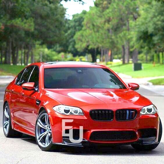 FOR BMW 5 SERIES F10 F11 FRONT M COLOR GLOSS M5 STYLE KIDNEY GRILLE GRILL 10-16