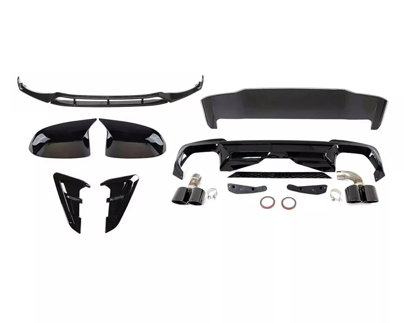 BODYKIT BODY KIT FOR BMW X3 G01 X3M M PERFORMANCE FRONT SPLITTER DIFFUSER