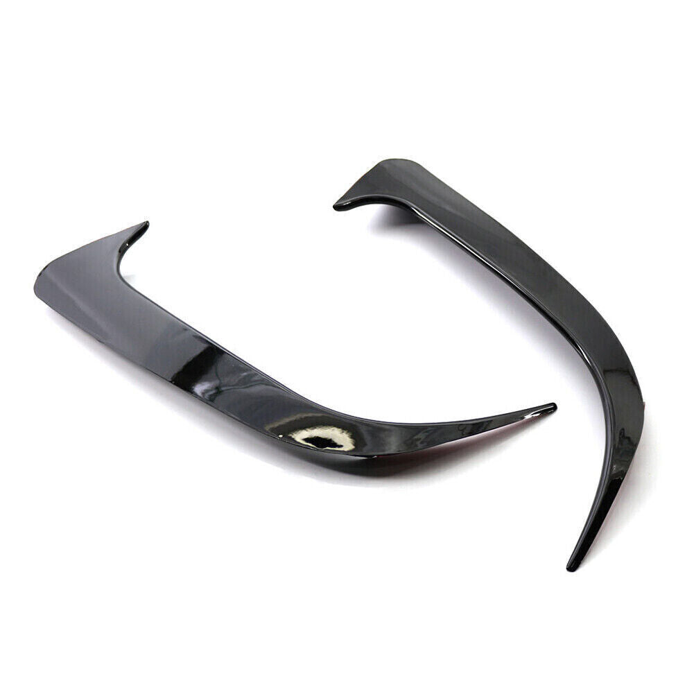 FOR MERCEDES CLA W117  REAR BUMPER SPOILER AIR VENT COVER GLOSS BLACK