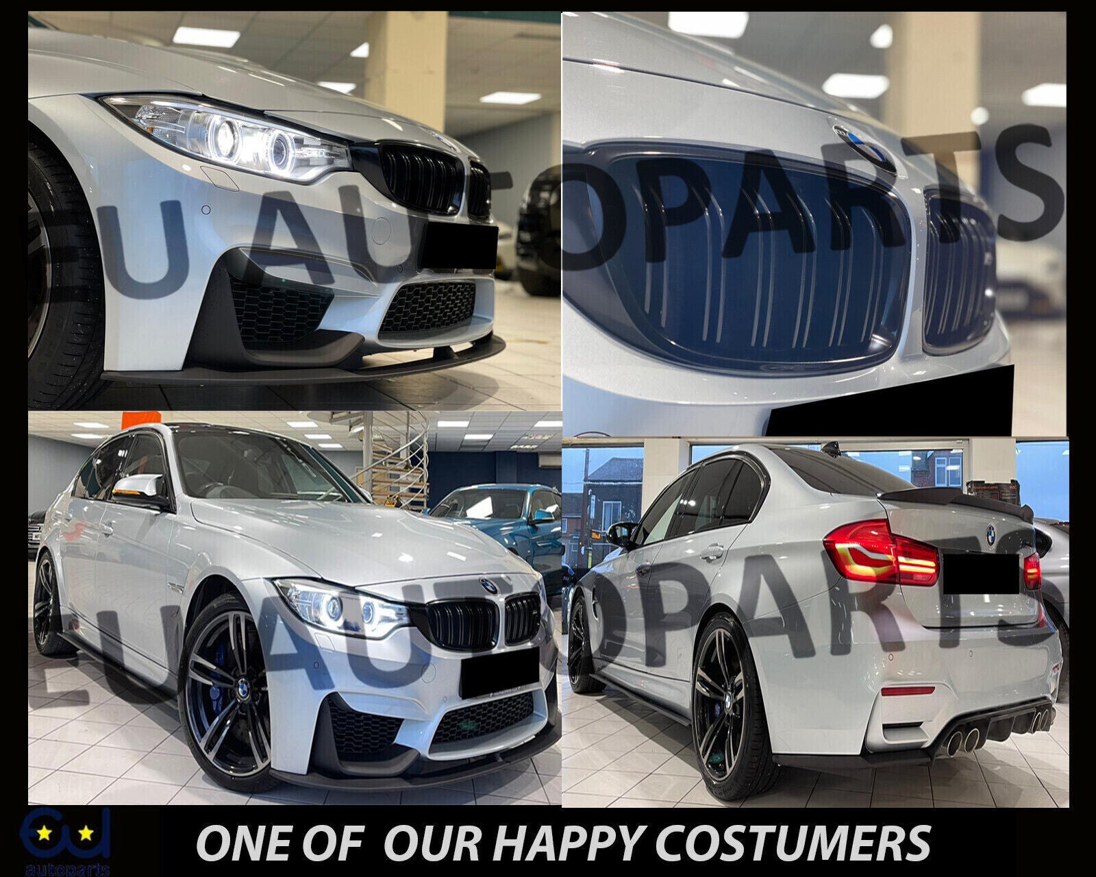 FOR BMW F80 M3  BODYKIT BODY KIT SPLITTER FRONT LIP REAR DIFFUSER