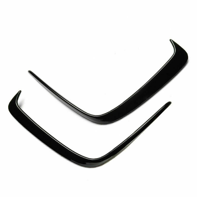 FOR MERCEDES A CLASS W176 A180 AMG SIDE VENT A45 REAR BUMPER FLICKS CANARD GLOSS