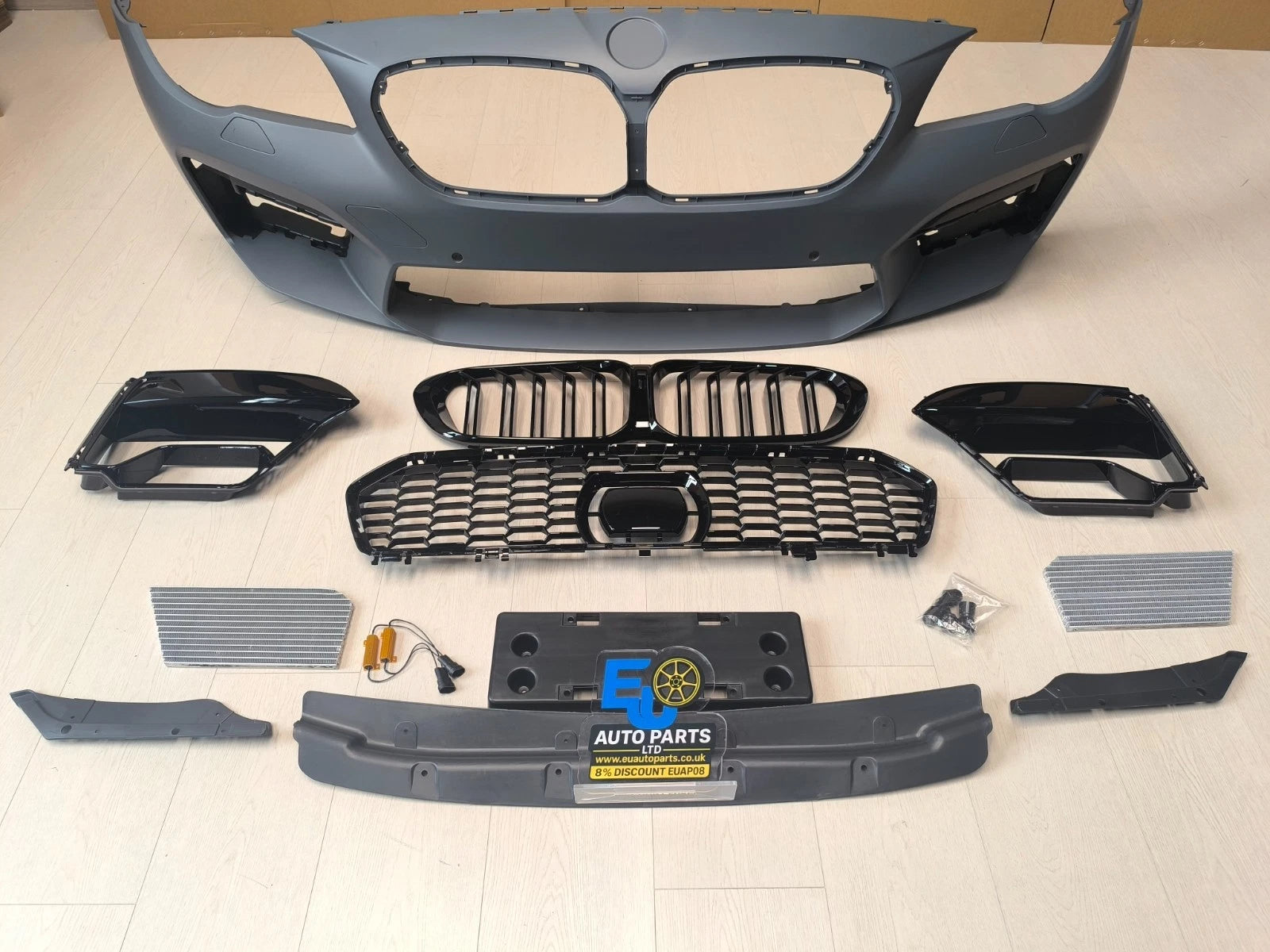 UPGRADE F90 M5 CONVERSION FRONT BUMPER BODY KIT FOR BMW 5 SERIES F10 F11 2010-17