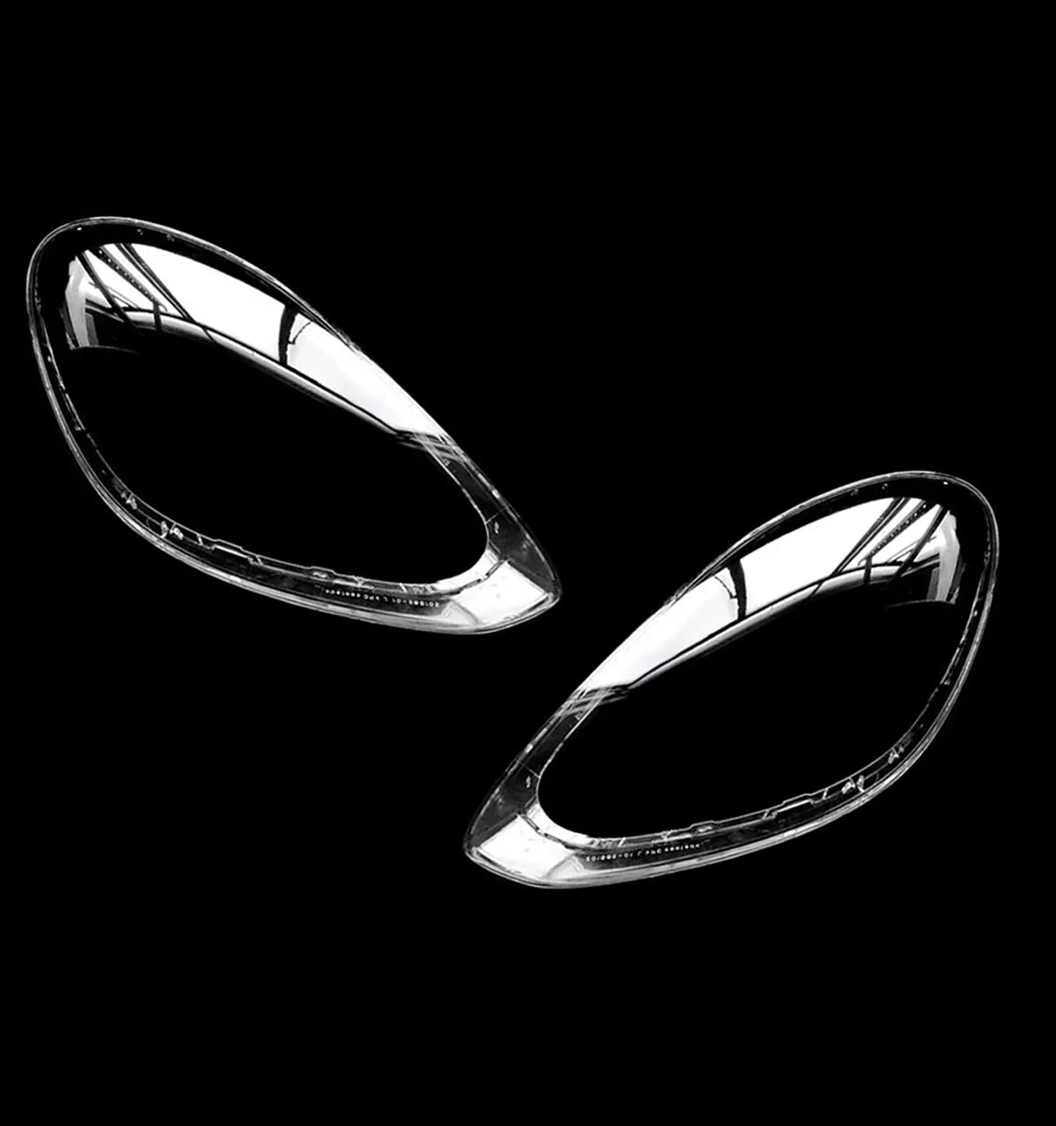 LEFT RIGHT SIDE PAIR HEADLIGHT LENS COVER LAMP FOR PORSCHE PANAMERA 971 2016-22