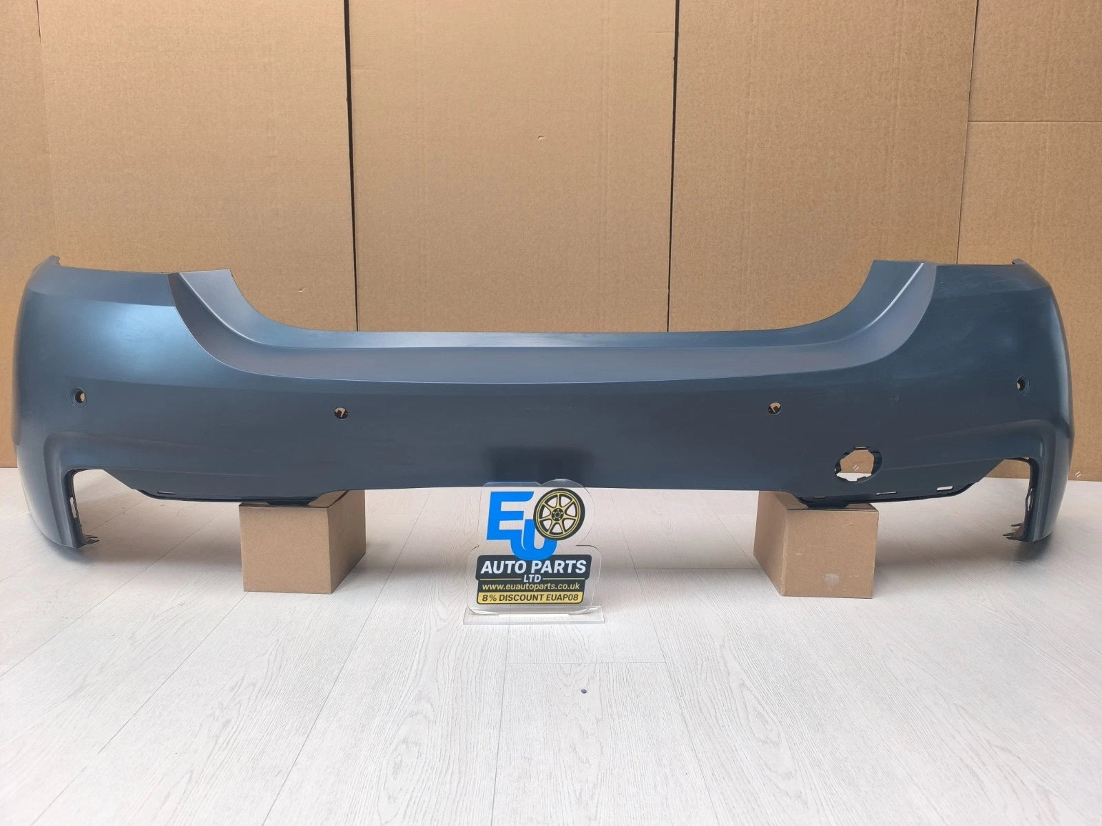 FOR BMW 4 SERIES F36 GRAN COUPE 2014-2020 M-SPORT REAR BUMPER WITH PDC HOLES