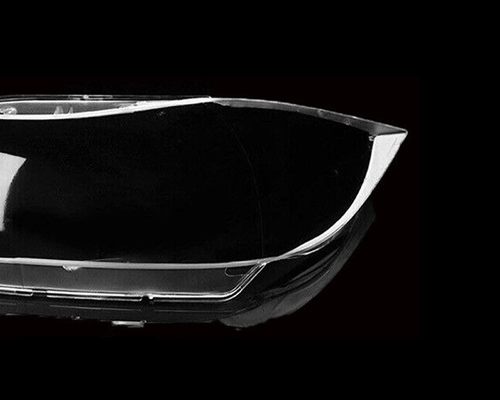 FOR BMW 3 E90 E91 LEFT SIDE FRONT HEADLIGHT HEADLAMP CLEAR LENS COVER 2005-2012