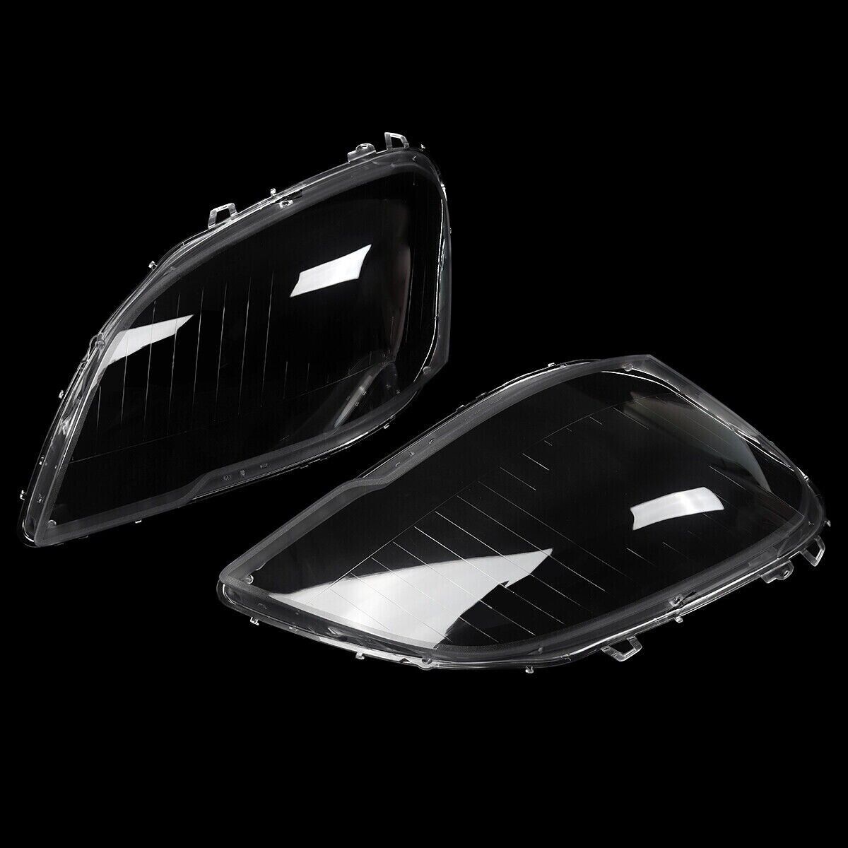 FRONT HEADLIGHT CLEAR LENS COVER FOR MERCEDES BENZ W164 ML-CLASS ML350 2009-2011