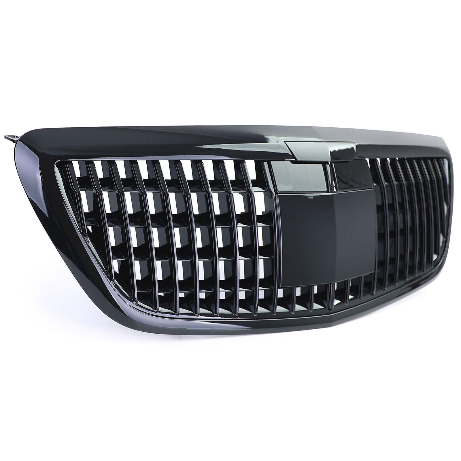 FOR MERCEDES BENZ S CLASS W222 S350 14+ MAYBACH STYLE FRONT GRILL GRILLE BLACK