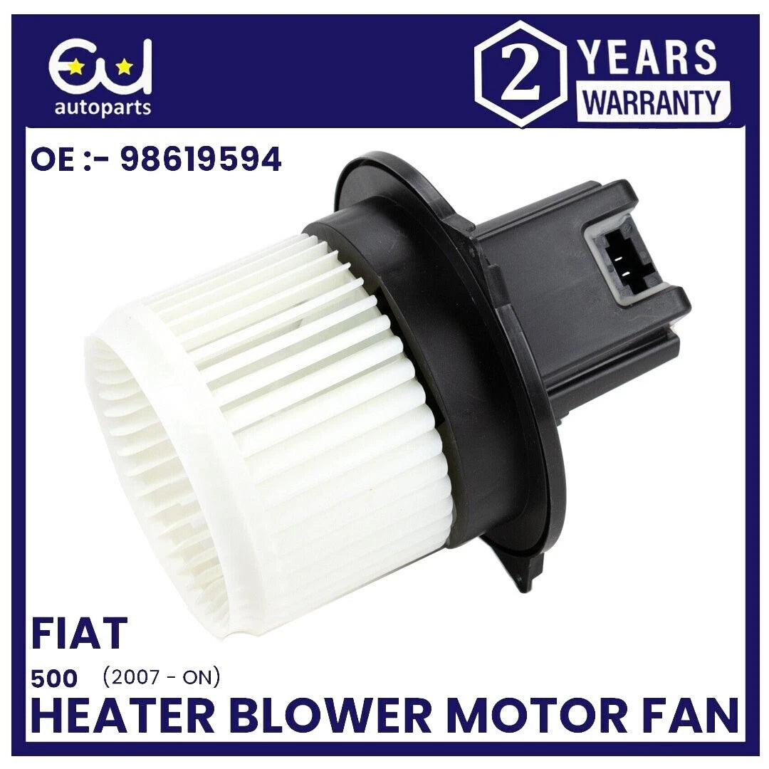 HEATER BLOWER MOTOR FAN FOR FIAT 500 312 07-ON PANDA VAN 12-ON 0.9 1.2 1.3 D 1.4