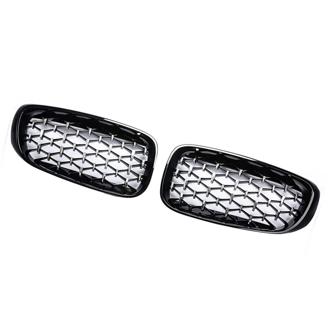 FOR BMW 3 SERIES F34 GT GRAN TURISMO SILVER DIAMOND KIDNEY GRILL GRILLE 2012-20