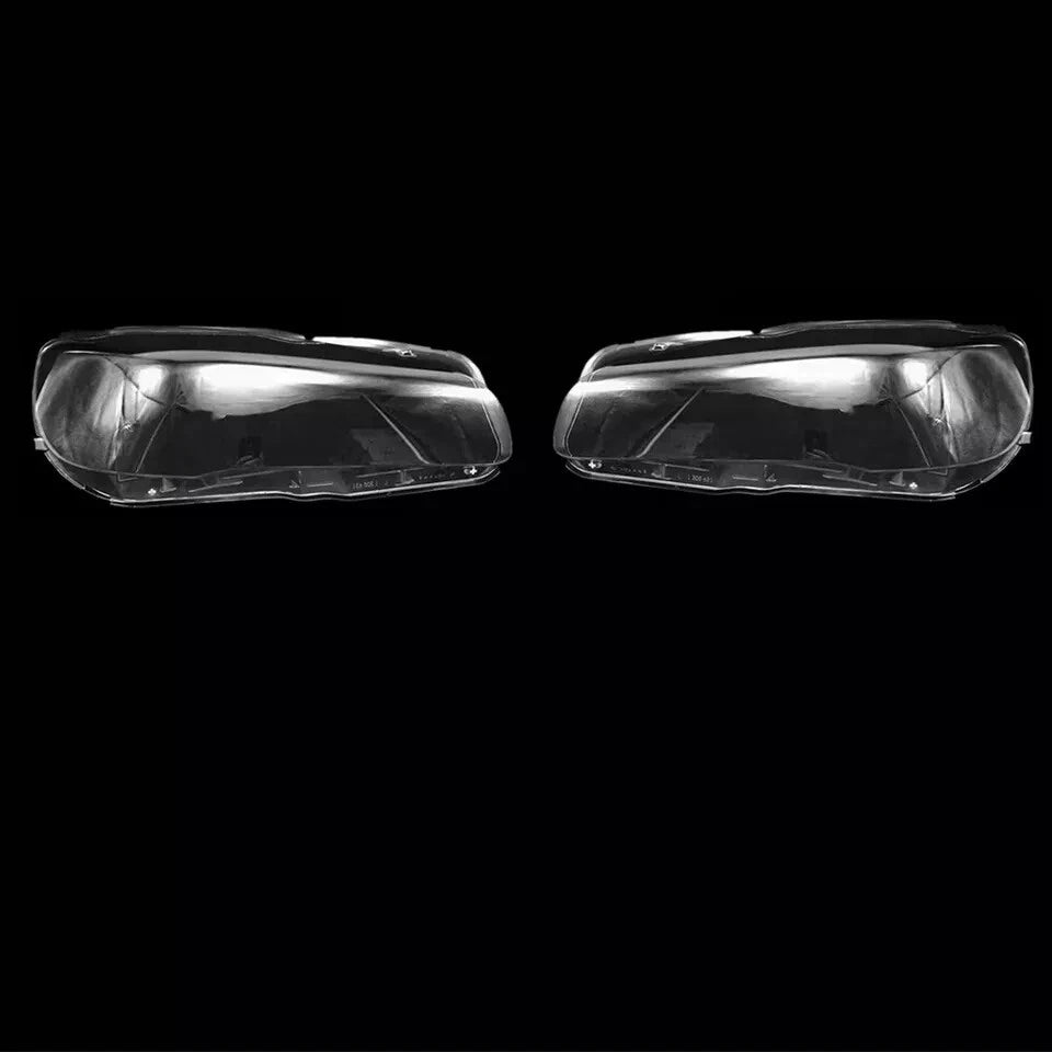 FOR BMW F45 F46 PAIR RIGHT LEFT FRONT HEADLIGHT HEADLAMP LENS COVER 2016-2019