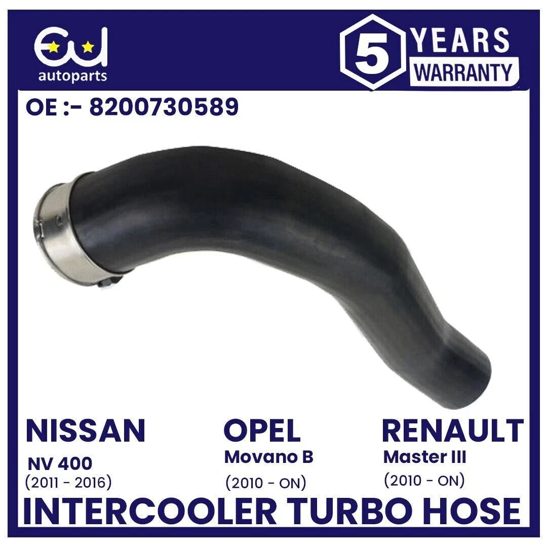 INTERCOOLER TURBO HOSE PIPE FOR RENAULT MASTER MOVANO B NV400 2.3 DCI 8200730589