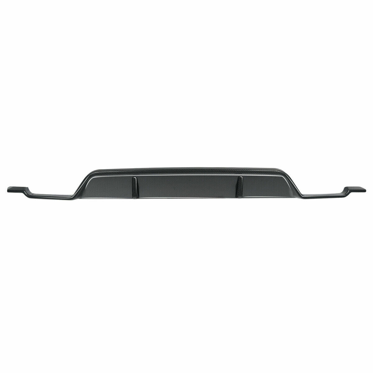 FOR BMW 5 SERIES G30 G38 M PERFORMANCE REAR BUMPER DIFFUSER 3D STYLE CARBON LOOK