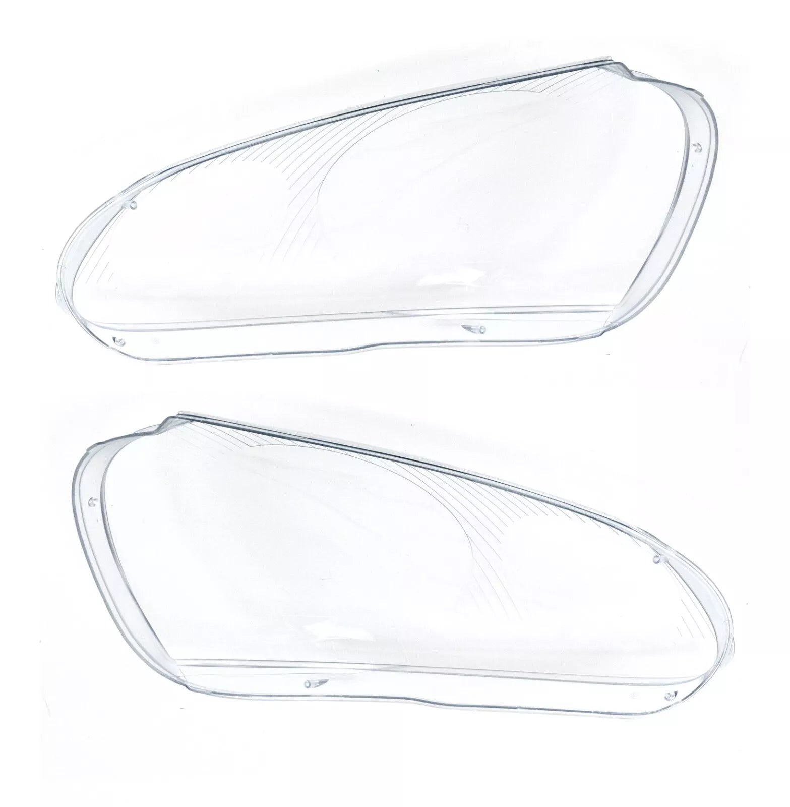 LEFT RIGHT SIDE PAIR HEADLIGHT LENS COVER LAMP FOR GOLF MK5 JETTA A5 2004-2009