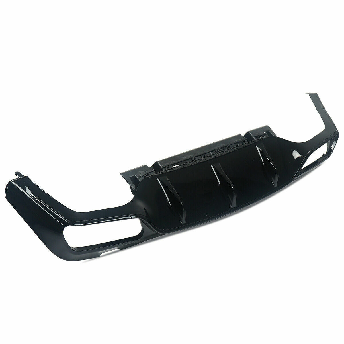 REAR BUMPER DIFFUSER W/ TAILPIPES FOR MERCEDES-BENZ E CLASS W213 SALOON E63 LOOK