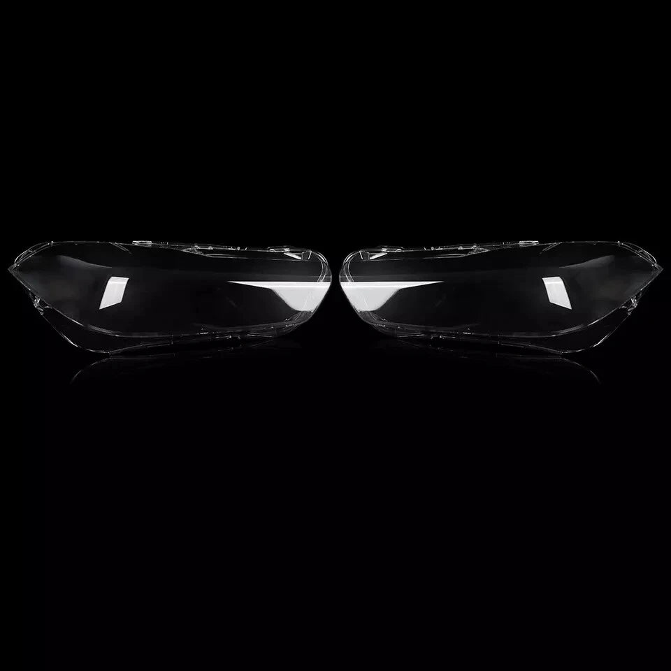 PAIR FOR BMW X2 F39 2018-23 HEADLIGHT LENS HEADLAMP COVER SHELL LEFT RIGHT SIDE