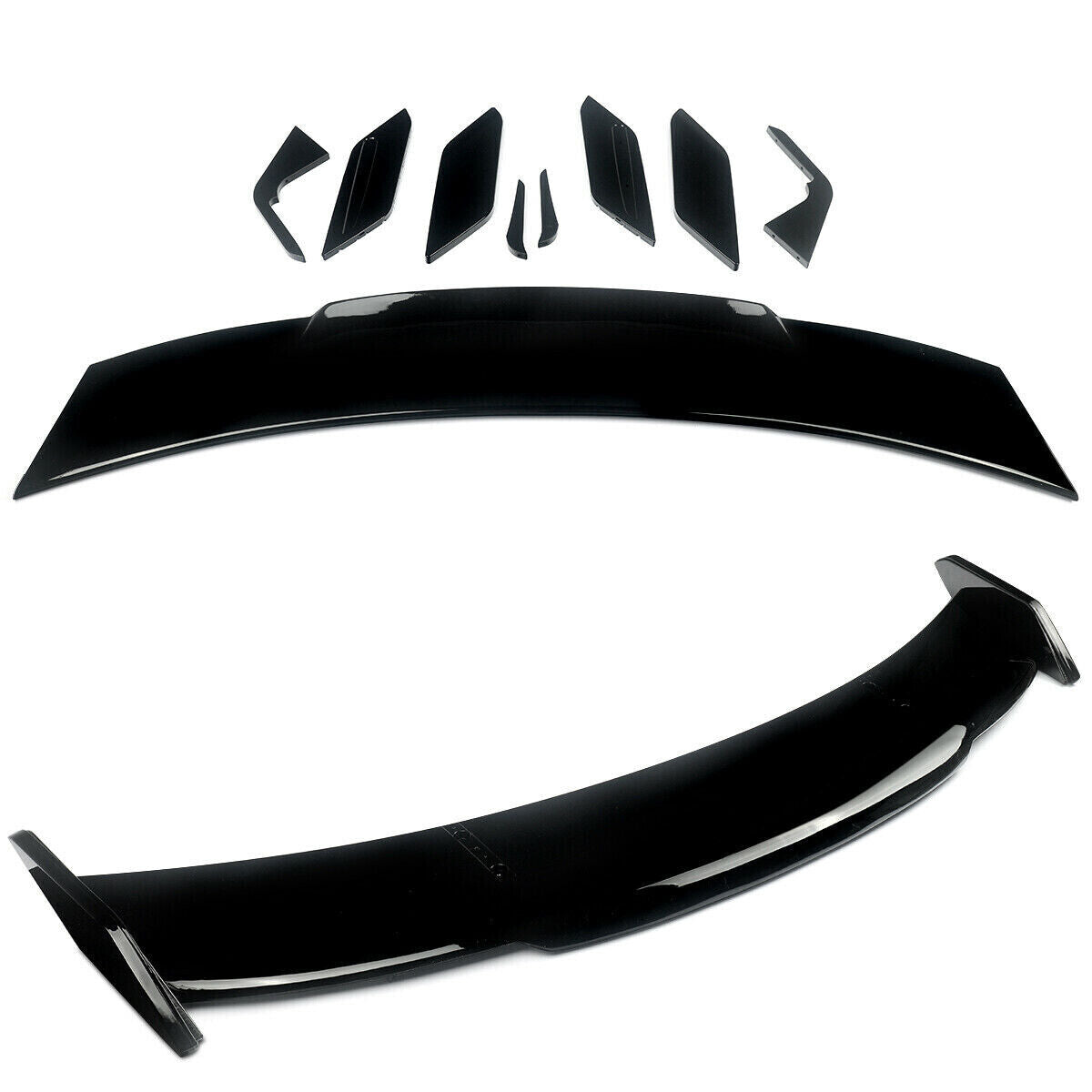 REAR BOOT SPOILER WING KIT MP STYLE FOR BMW M3 G80 M4 G82 2020+ GLOSS BLACK
