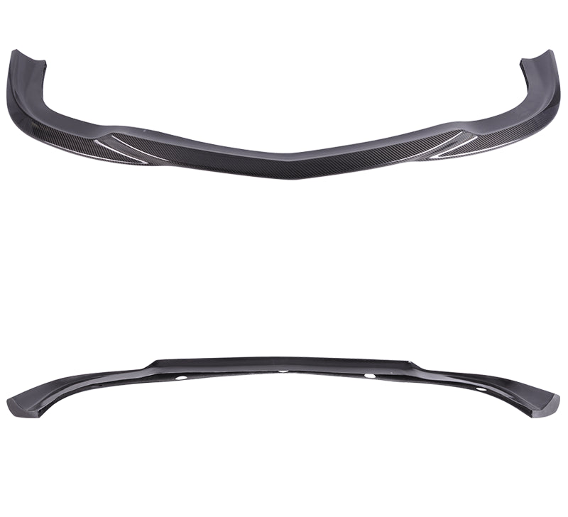 FOR MERCEDES C CLASS S204 W204 C204 AMG STYLE CARBON FIBRE FRONT LIP SPLITTER