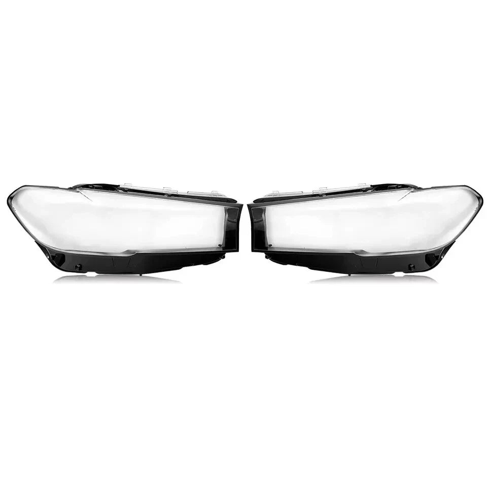 FOR BMW G30 5 SERIES PAIR RIGHT LEFT FRONT HEADLIGHT HEADLAMP LENS COVER 2020-24